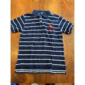 Vintage POLO Ralph Lauren boys button polo big horse 8/10